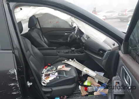 2021 Nissan Rogue Sv Fwd из США, поврежденный, VIN 5N1AT3BA5MC757303